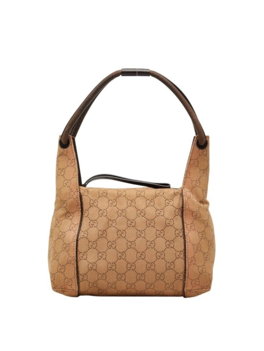Gucci GG Canvas Handbag Brown